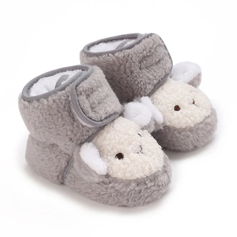 Baby Boots Soft Fleece Baby Boot Slippers (Copy) The Little Baby Brand The Little Baby Brand