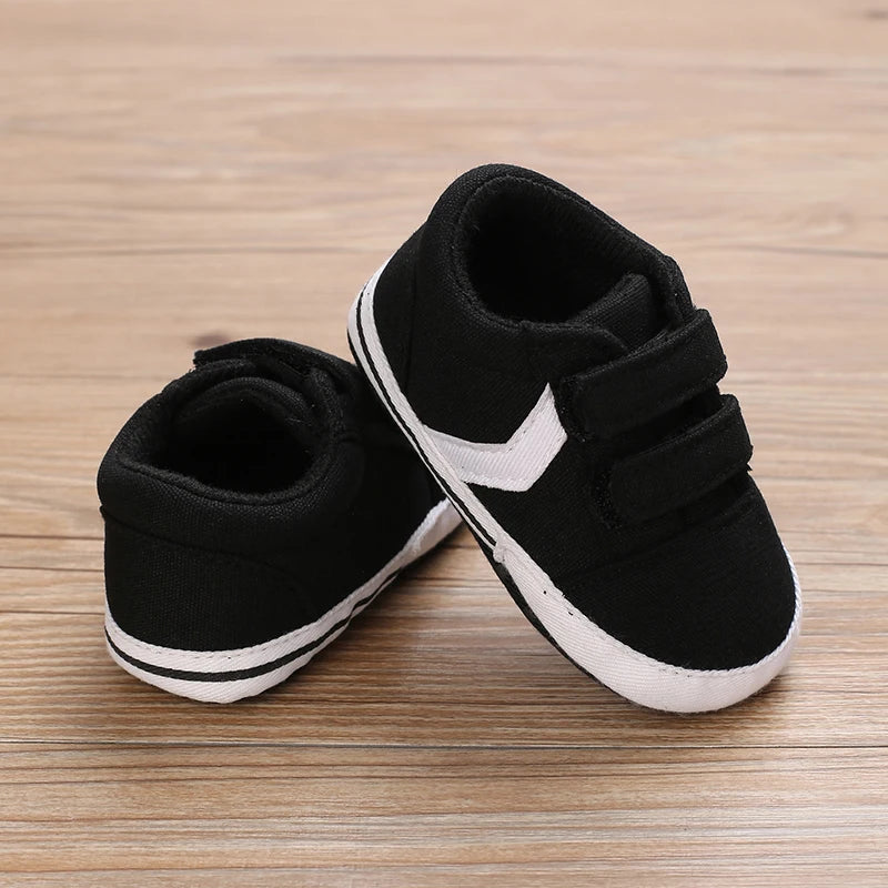 Canvas Velcro Baby Shoes The Little Baby Brand