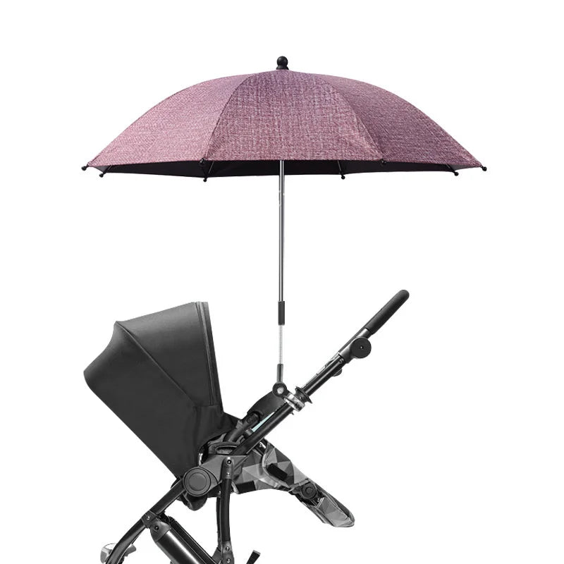 UV Protection Baby Stroller Umbrella With Clamp Universal Sunscree Rainproof Stroller Cover Umbrella  Baby Stroller Accessories The Little Baby Brand The Little Baby Brand