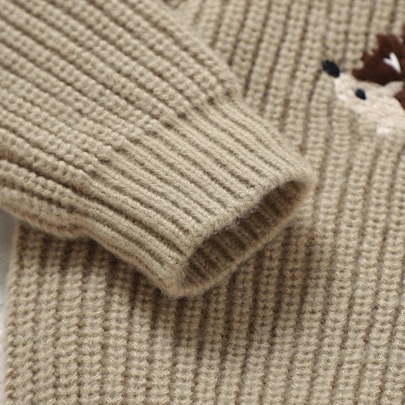 Baby Sweaters Knitted Newborn Girl Boy Pullover Long Sleeve Autumn Infant Children Clothing Cute Cartoon Hedgehog Tops Outerwear The Little Baby Brand The Little Baby Brand