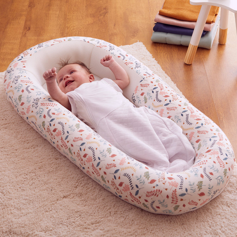 baby nest Purflo Sleeptight Baby Bed Botanical The Little Baby Brand The Little Baby Brand