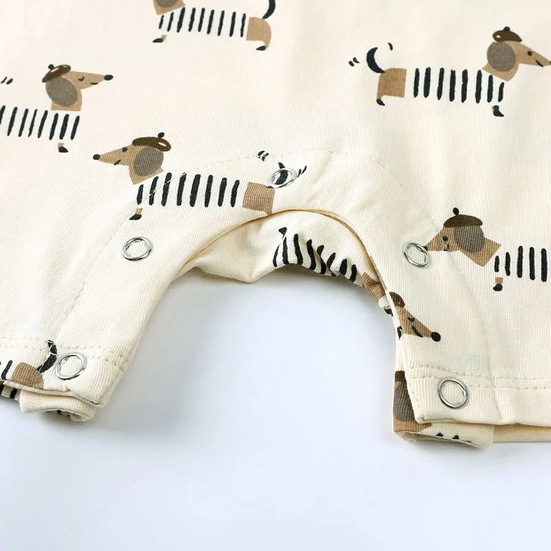 Cartoon Cute Baby Girl Romper Cotton Short Sleeve O-neck Baby Clothing Boys Romper Summer Newborn Baby Clothes 3-24 Months The Little Baby Brand The Little Baby Brand