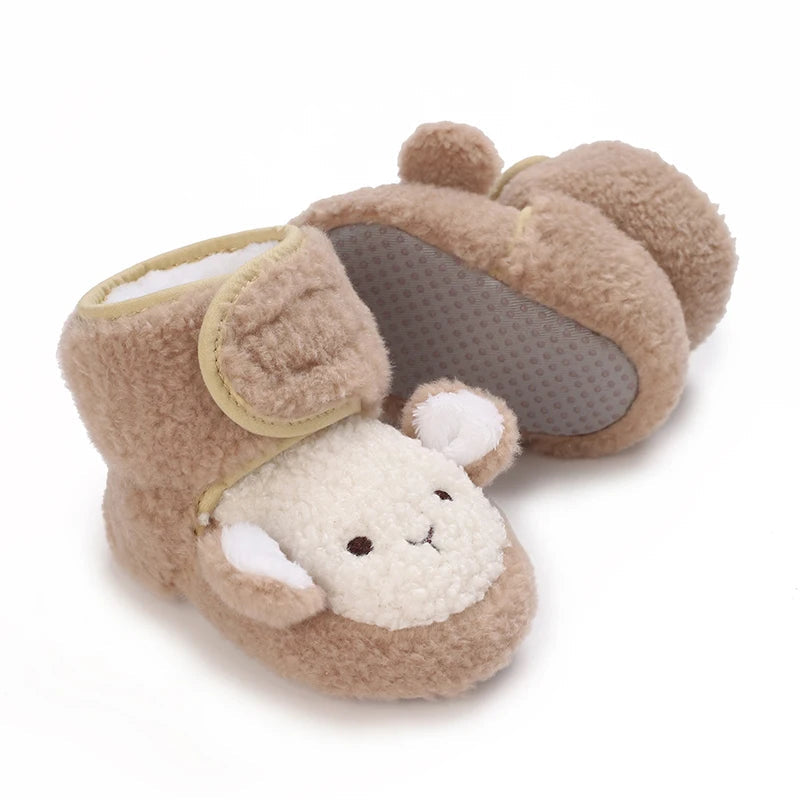 Baby Boots Soft Fleece Baby Boot Slippers (Copy) The Little Baby Brand The Little Baby Brand
