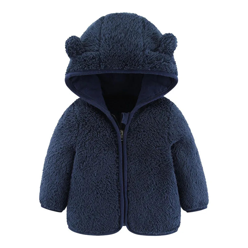 Fleece Baby Coat with Ears The Little Baby Brand