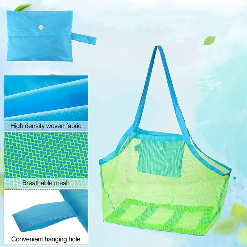 Mesh Beach Toy Bag The Little Baby Brand