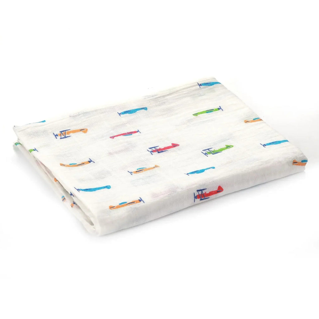 Blanket Swaddling Muslin 100%Cotton Baby Swaddles Soft Newborn Blankets Bath Gauze Infant Wrap sleepsack Stroller Cover Play Mat The Little Baby Brand The Little Baby Brand