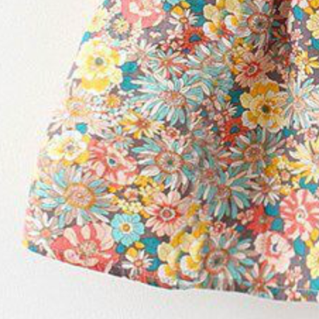 Children's Clothing New Girl's Floral Flying Sleeve Dress Baby Summer Dress To Free Hat eprolo The Little Baby Brand