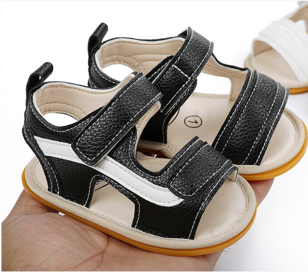 Baby Sandals Vegan Leather Velcro Baby Sandals eprolo The Little Baby Brand