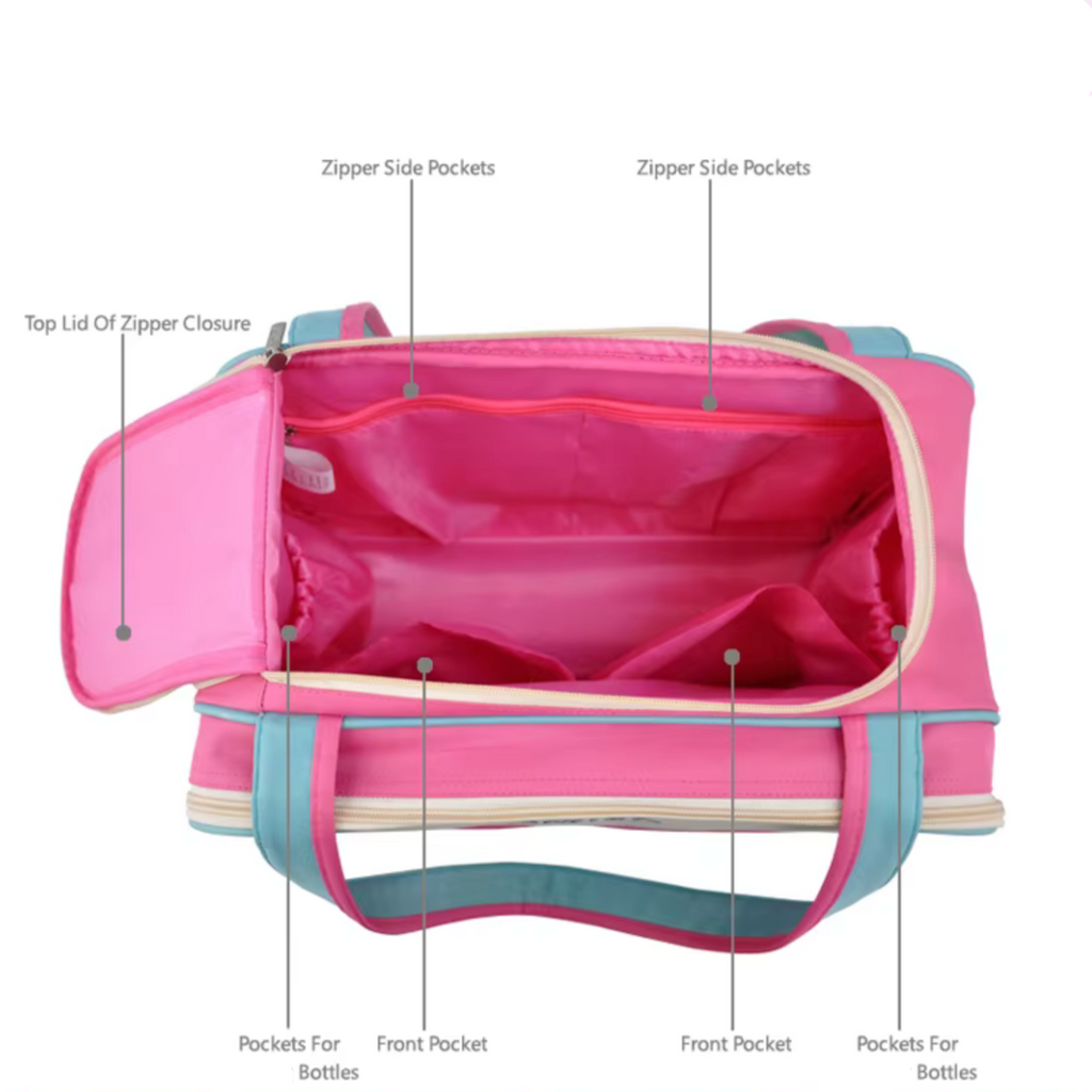 Striped style Fashion Mommy Large Capacity Multi-functional Maternity Backpack Nursing bag Baby Diaper Bag Mommy Shoulder Bag eprolo The Little Baby Brand