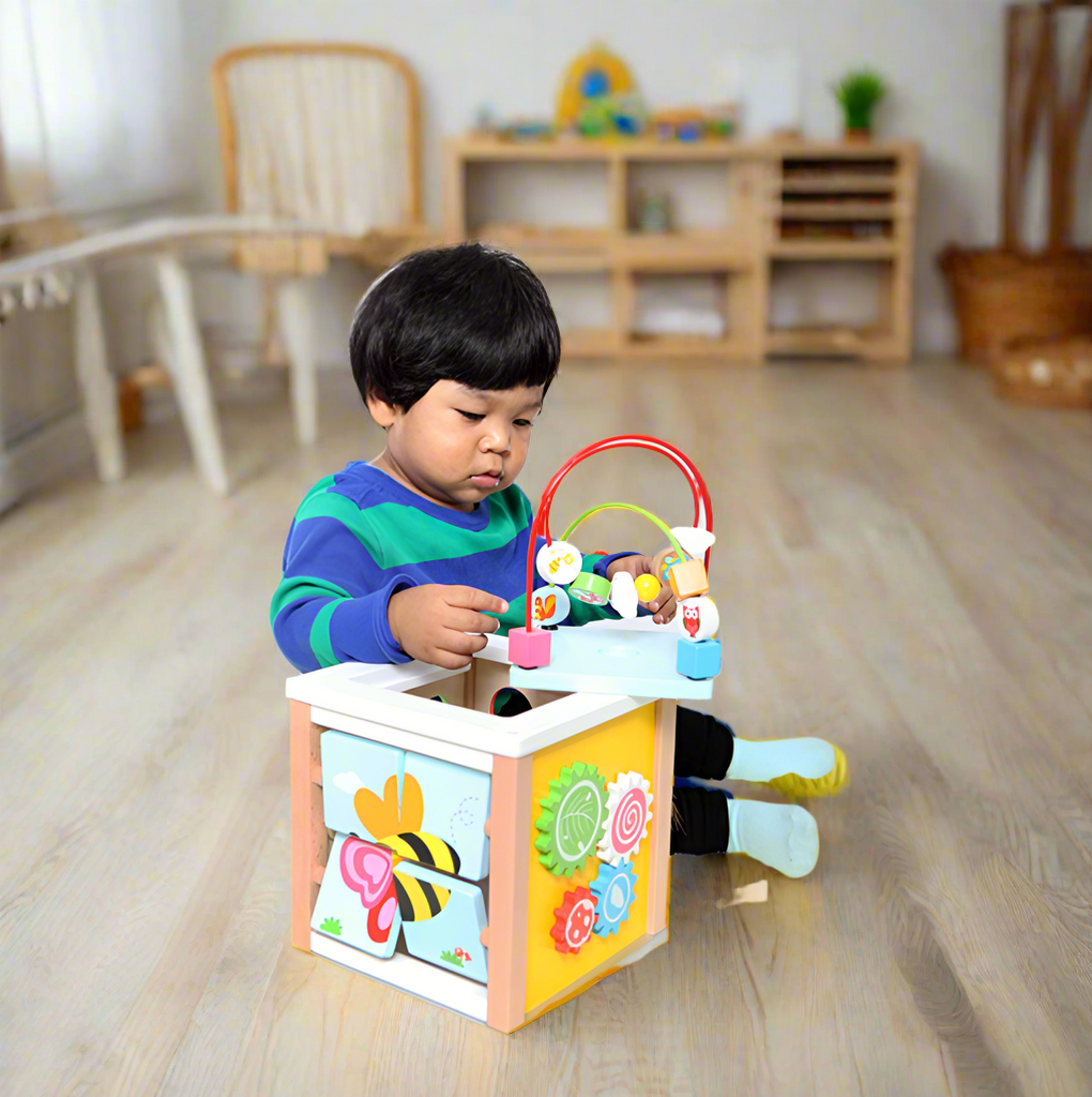 LELIN ACTIVITY CUBE L10170 Lelin The Little Baby Brand