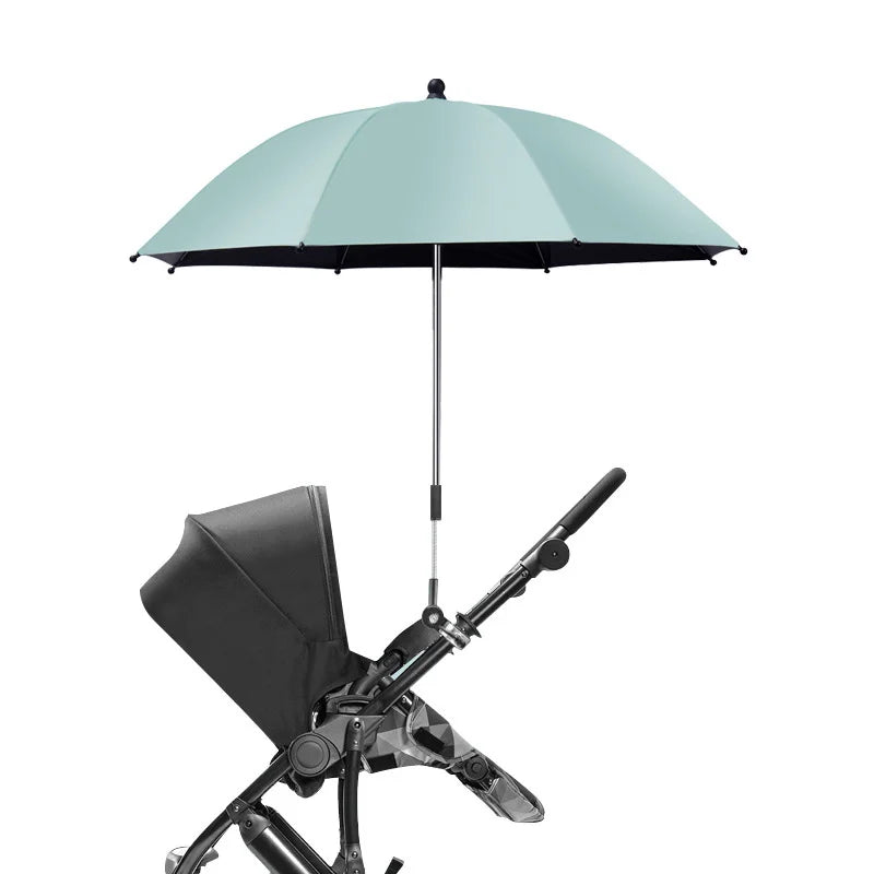 UV Protection Baby Stroller Umbrella With Clamp Universal Sunscree Rainproof Stroller Cover Umbrella  Baby Stroller Accessories The Little Baby Brand The Little Baby Brand