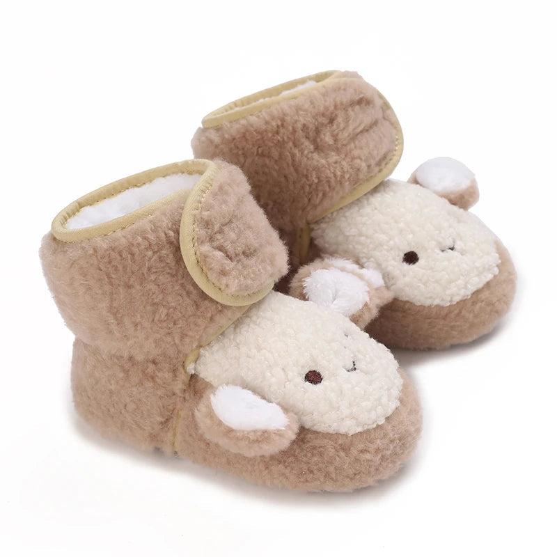 Baby Boots Soft Fleece Baby Boot Slippers (Copy) The Little Baby Brand The Little Baby Brand