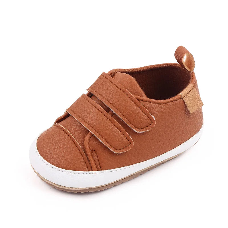Baby Casual Sneaker Spring and Autumn Soft PU and TPR Sole Anti-slip High Quality Hot Selling 2023 New Fashion for Toddler 0-12M The Little Baby Brand The Little Baby Brand