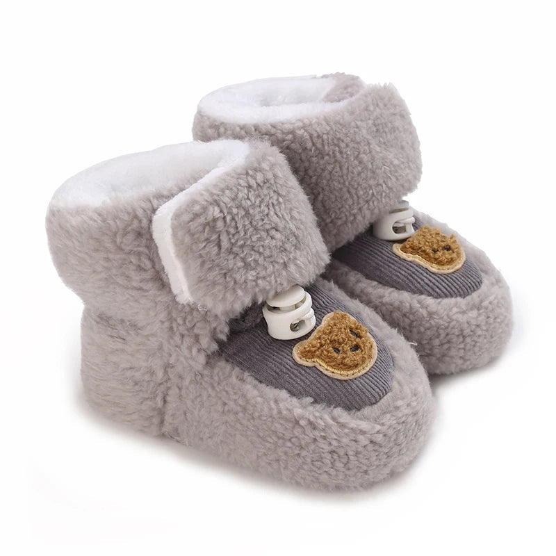Baby Boots Soft Fleece Baby Boot Slippers (Copy) The Little Baby Brand The Little Baby Brand