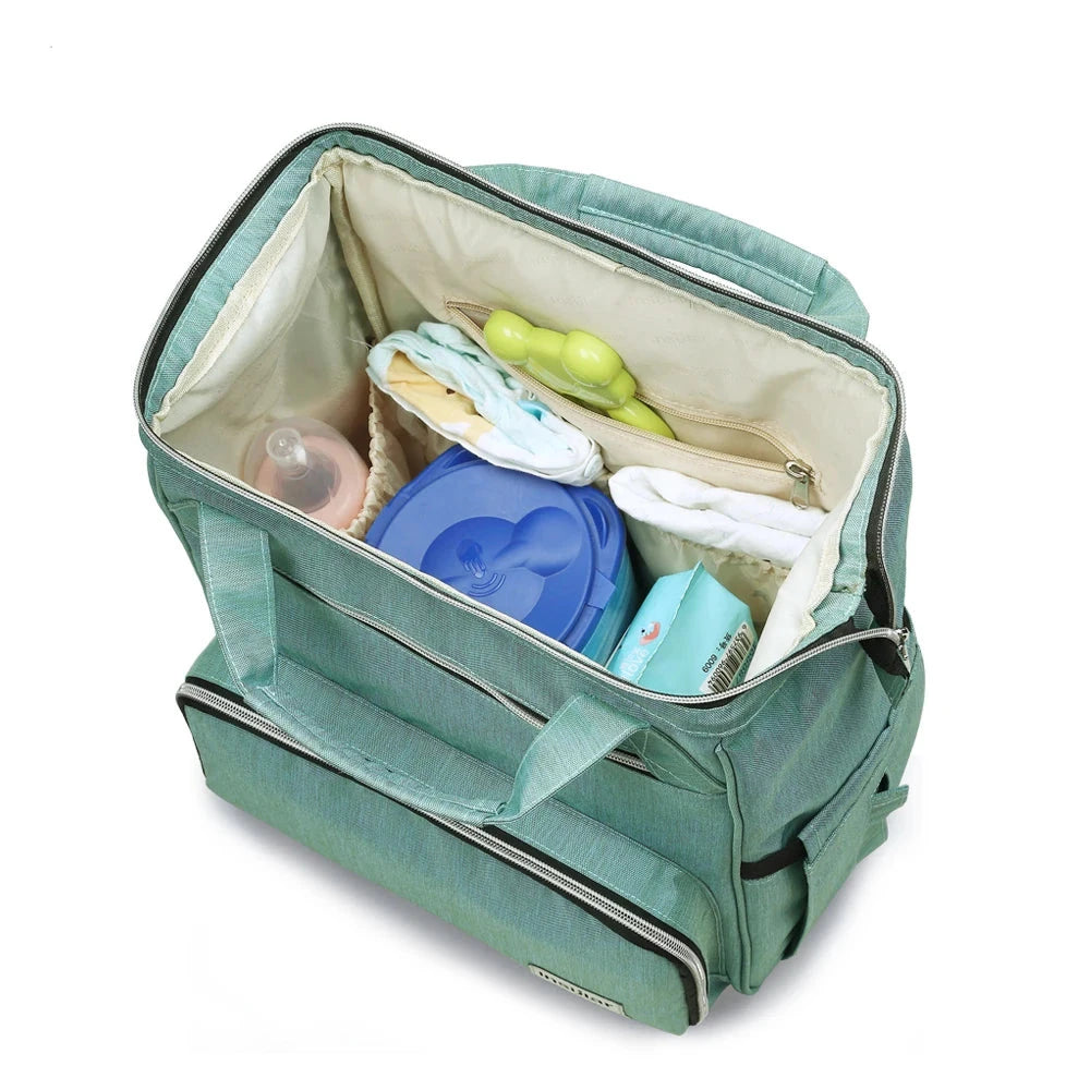 New Fashion Maternity Bag Mummy Nappy Backpacks Brand Large Capacity Baby Diaper Bag Travel Backpack Design Nursing Stroller Bag The Little Baby Brand The Little Baby Brand