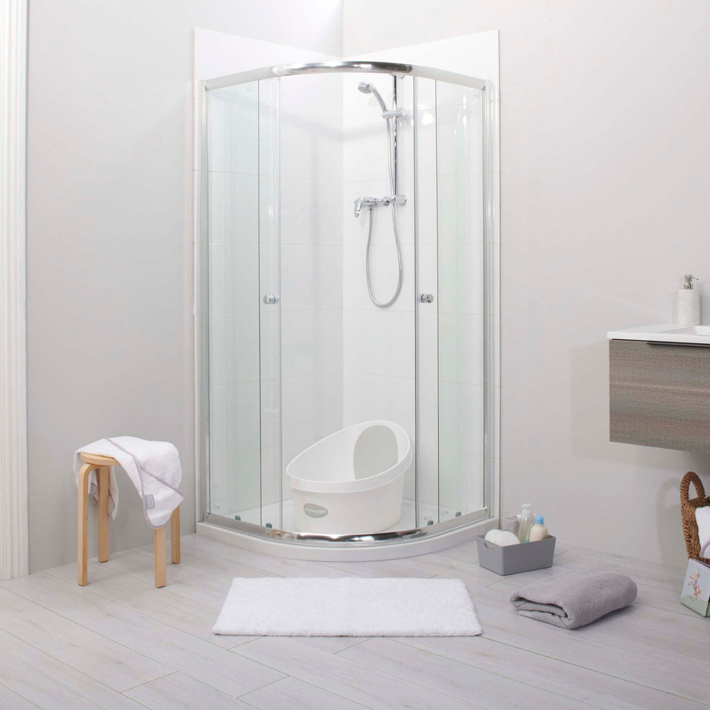 Baby Bathtubs & Bath Seats Shnuggle Toddler Bath - White and Grey The Little Baby Brand The Little Baby Brand