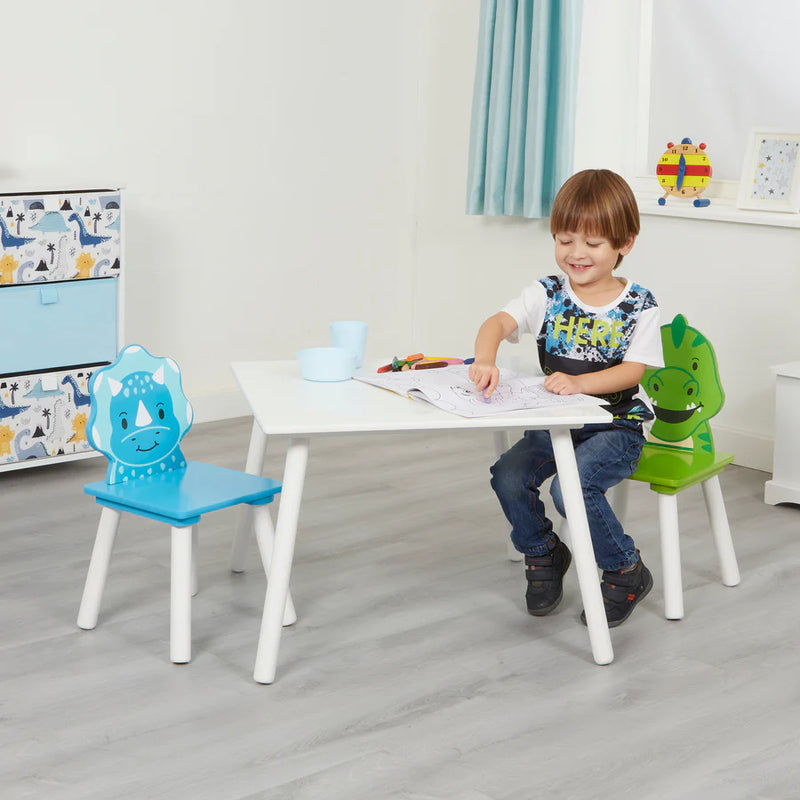 Dinosaur Childrens Table and Chairs
