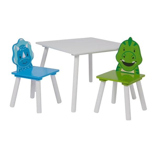 Childrens table and chairs Dinosaur Childrens Table and Chairs The Little Baby Brand The Little Baby Brand
