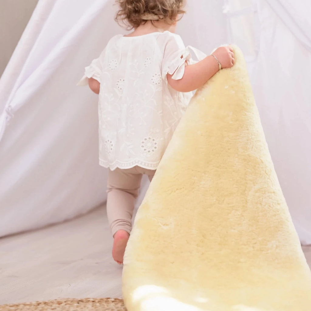 Sheepskin Rug The Little Baby Brand The Little Baby Brand