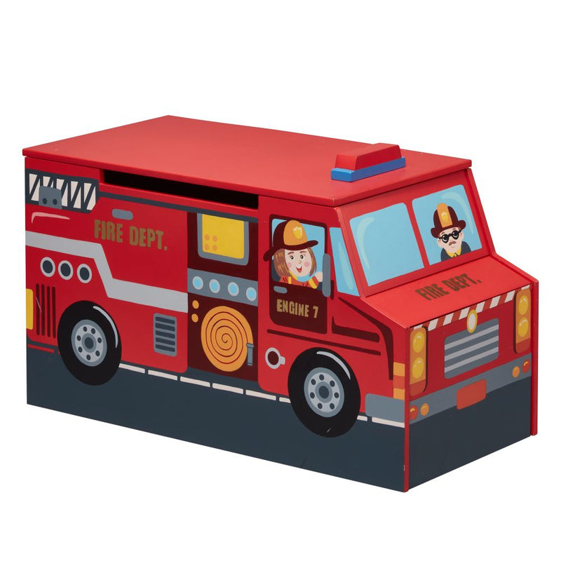 Wooden Toy Box Fire Engine Toy Box Fantasy Fields The Little Baby Brand