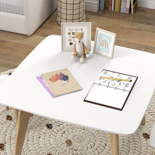AIYAPLAY 3 Pieces Kids Table and Chair Set for Playroom, Bedroom AIYAPLAY The Little Baby Brand