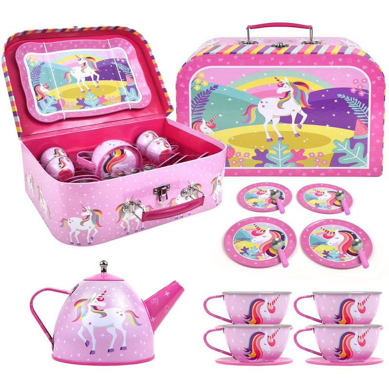 Toy Tea Set Unicorn Toy Tea Set SOKA Play Imagine Learn The Little Baby Brand