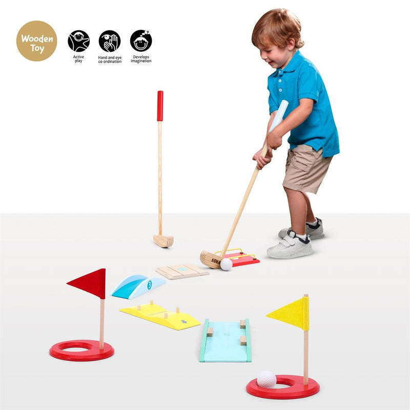 Toys & Games Wooden Toy Golf Set SOKA Play Imagine Learn The Little Baby Brand