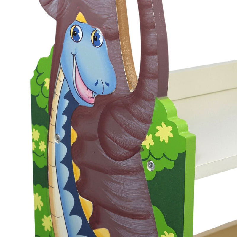 Children's Bookcase Children's Dinosaur Wooden Bookcase Fantasy Fields The Little Baby Brand