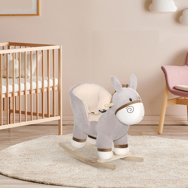 rocking horse Kids Ride-On Rocking Donkey Unbranded The Little Baby Brand