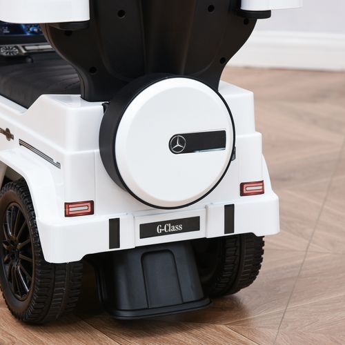 Benz G350 Ride-on Sliding Car Floor Slider Stroller Kids Vehicle, White HOMCOM Unbranded The Little Baby Brand