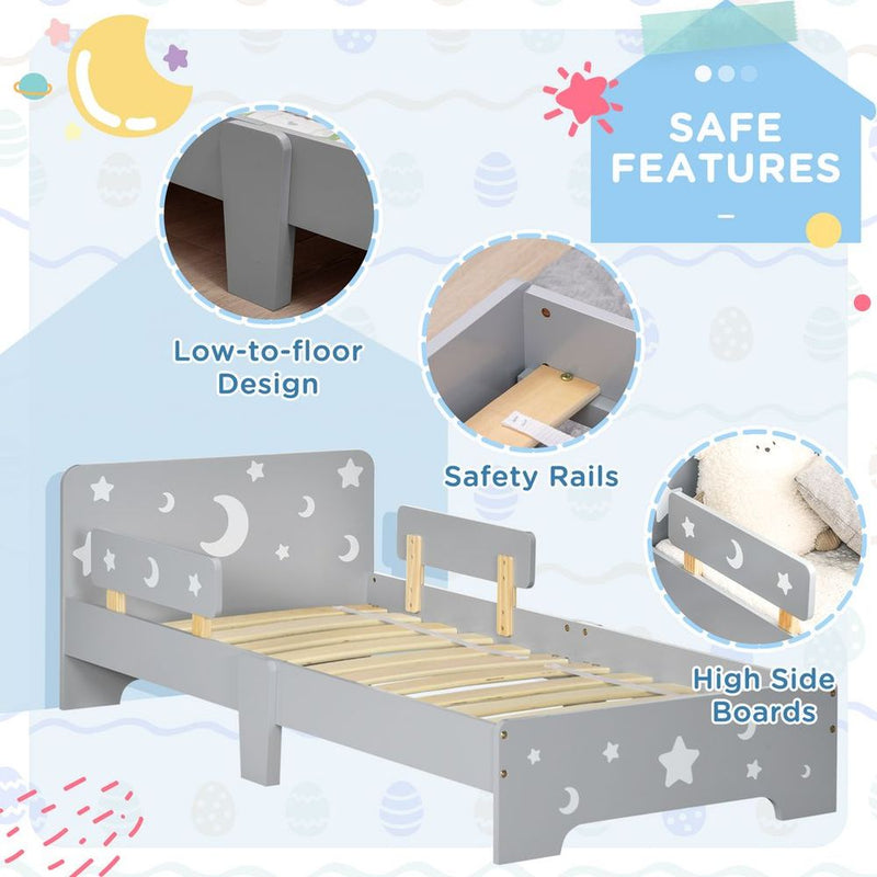 Star and Moon Kids Toddler Bed Unbranded The Little Baby Brand