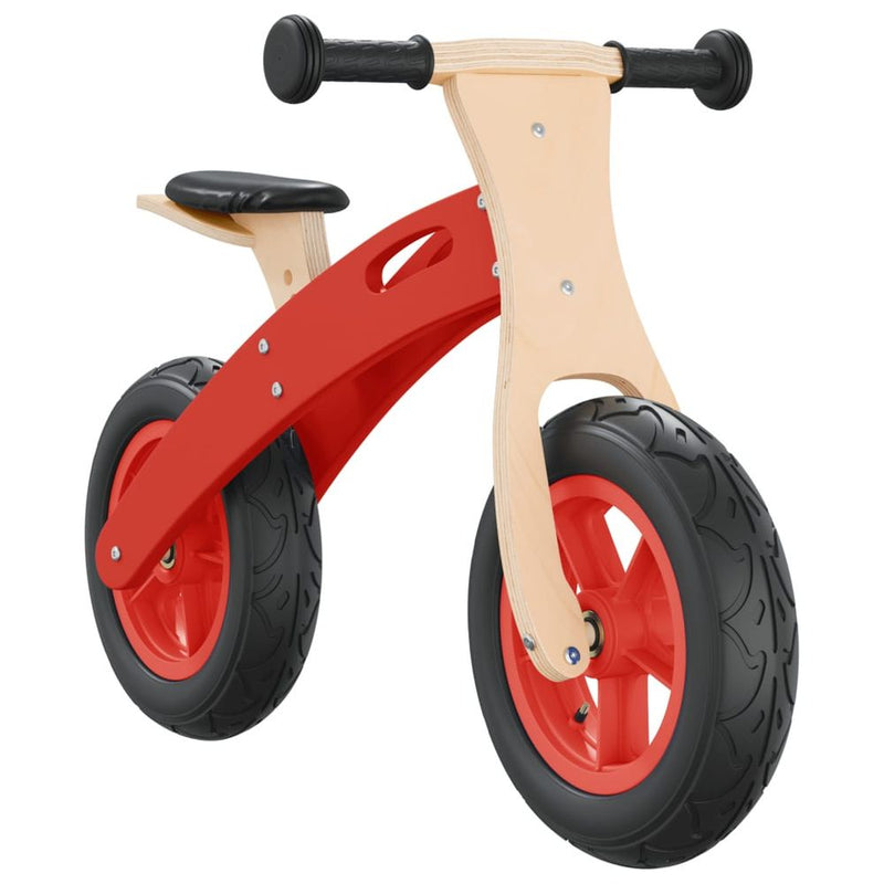 Balance Bikes vidaXL Balance Bike for Children with Air Tyres Red vidaXL The Little Baby Brand