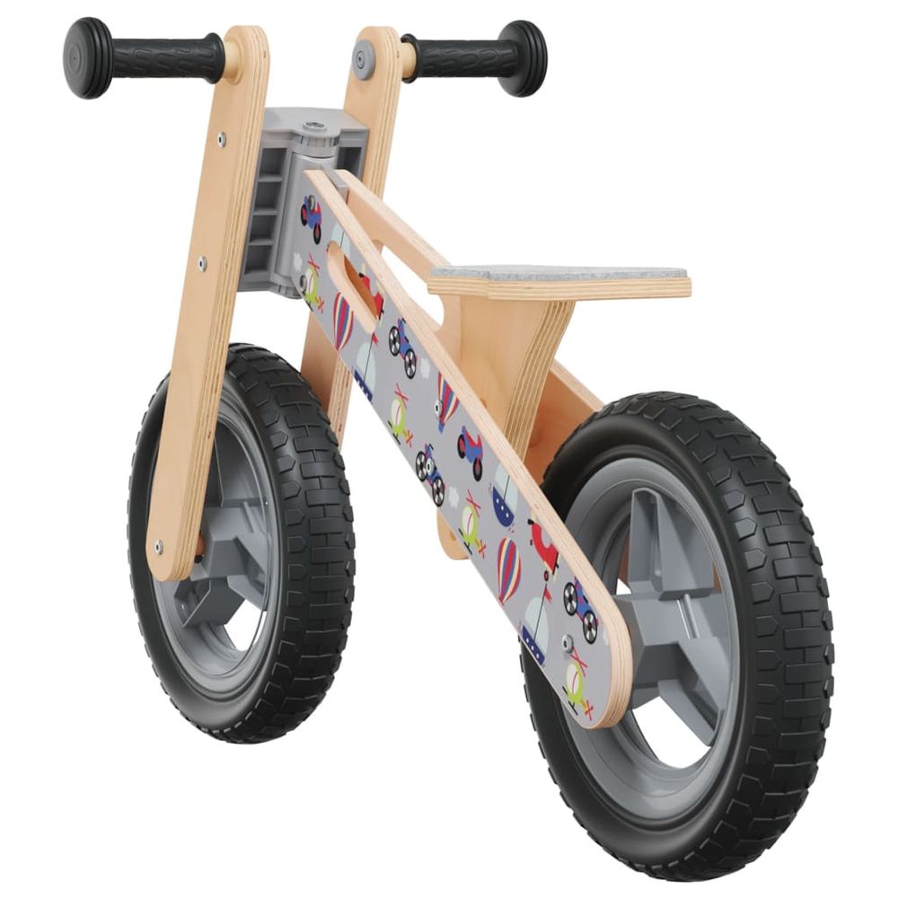 Balance Bikes Balance Bike for Children Grey Printed vidaXL The Little Baby Brand