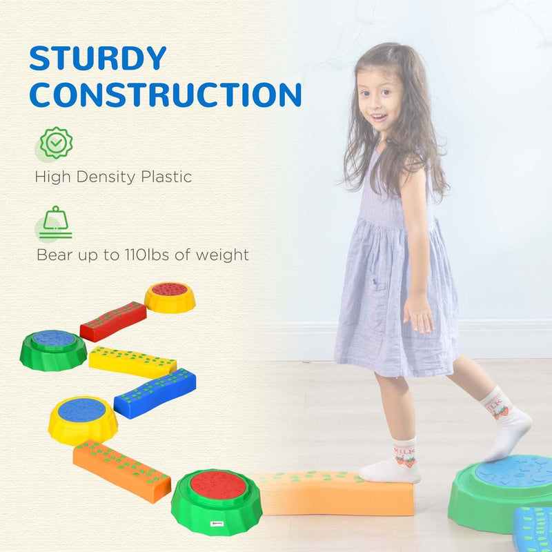 stepping stones Eight-Piece Kids Stepping Stones Unbranded The Little Baby Brand