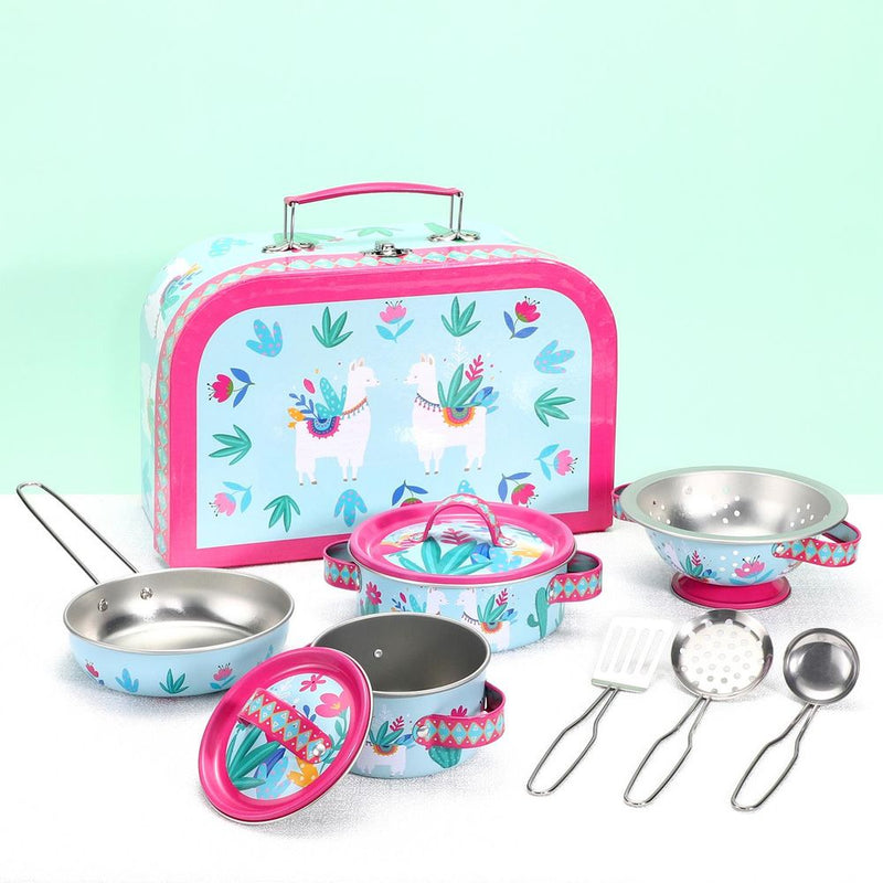 Toy Cookware Llama Toy Kitchen Set SOKA Play Imagine Learn The Little Baby Brand