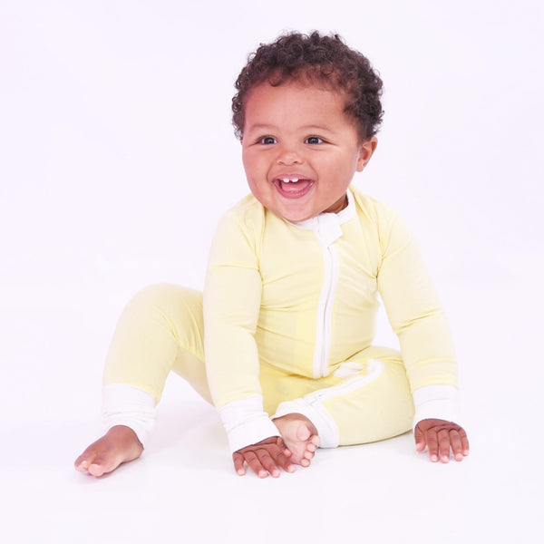 Baby Clothing Sweet Sunshine Bamboo Sleepeaz Sleepsuit Elivia James The Little Baby Brand