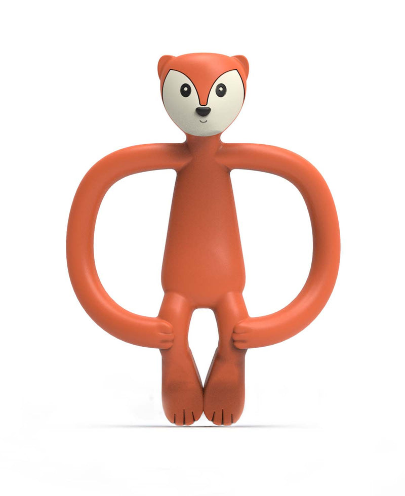 Teething toy Matchstick Monkey Animal Teether Fudge Fox Babybase The Little Baby Brand