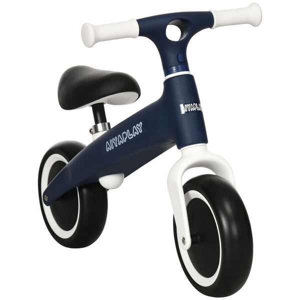 AIYAPLAY Baby Balance Bike, Children Bike Adjustable Seat, Wide Wheels - Blue AIYAPLAY The Little Baby Brand