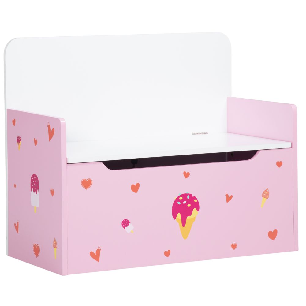 Two-In-One Wooden Toy Storage Bench Unbranded The Little Baby Brand