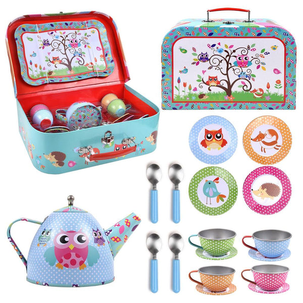 Animal Toy Tea Set SOKA Play Imagine Learn The Little Baby Brand