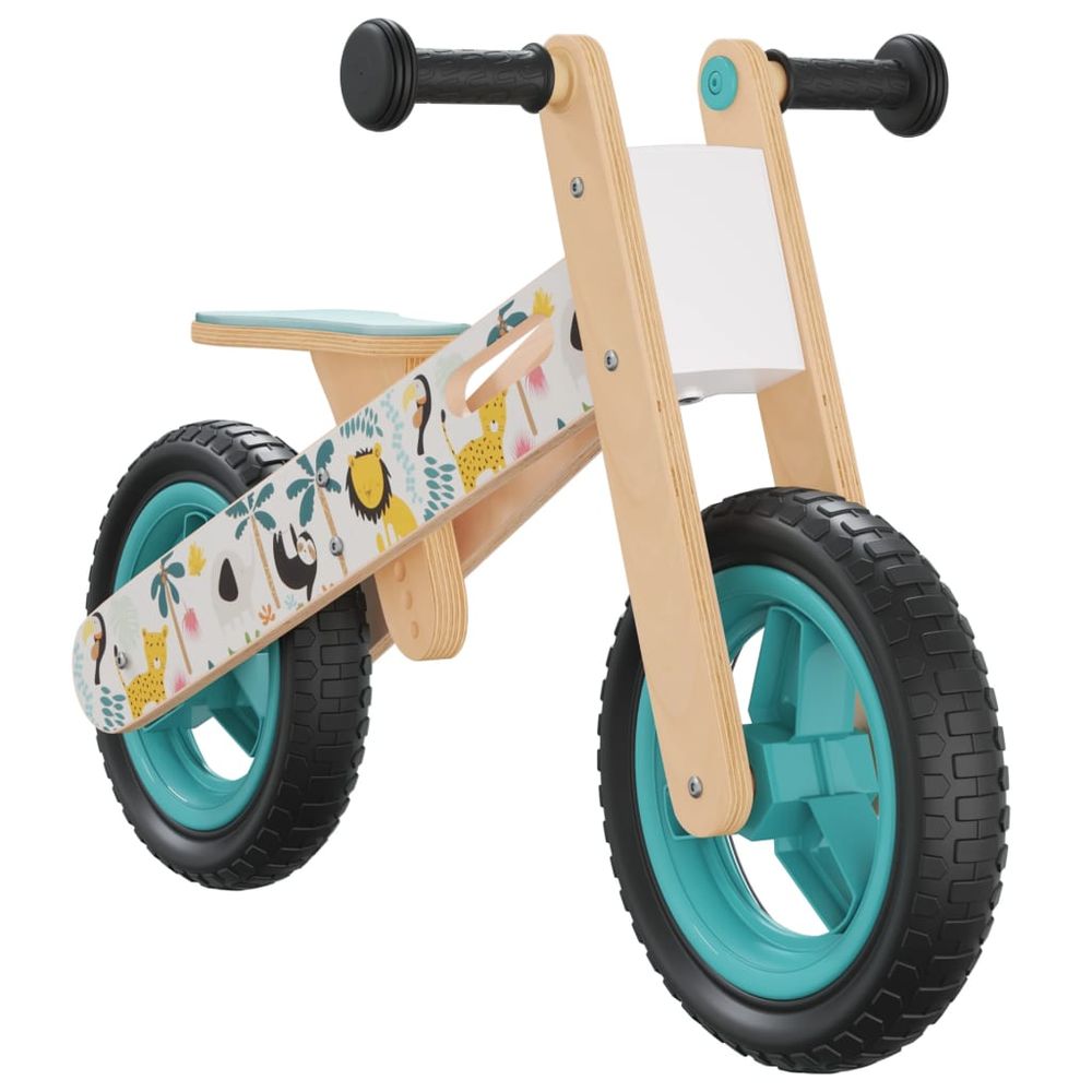 vidaXL Balance Bike for Children Blue Printed vidaXL The Little Baby Brand