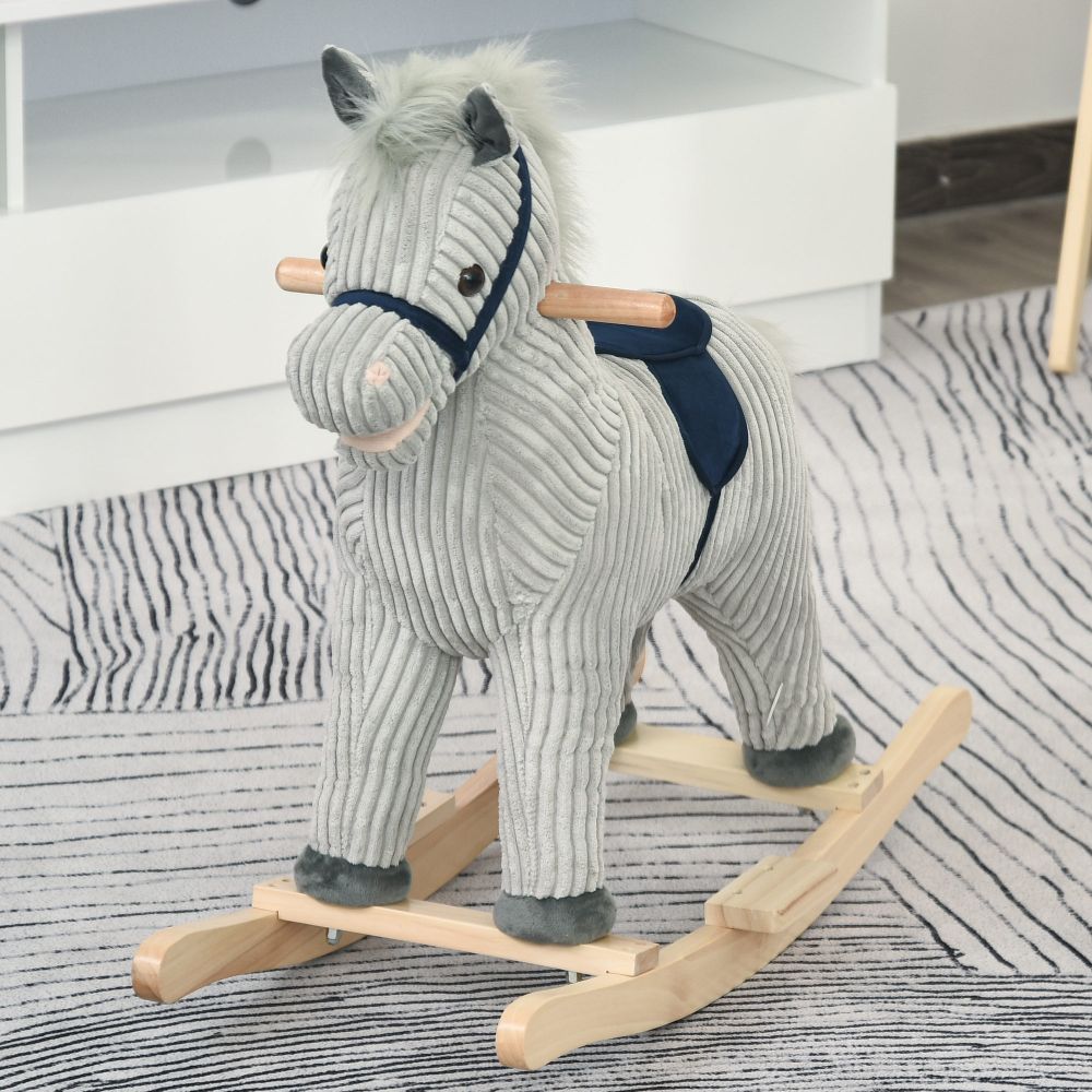 Children's Rocking Horse with Sounds – The Little Baby Brand